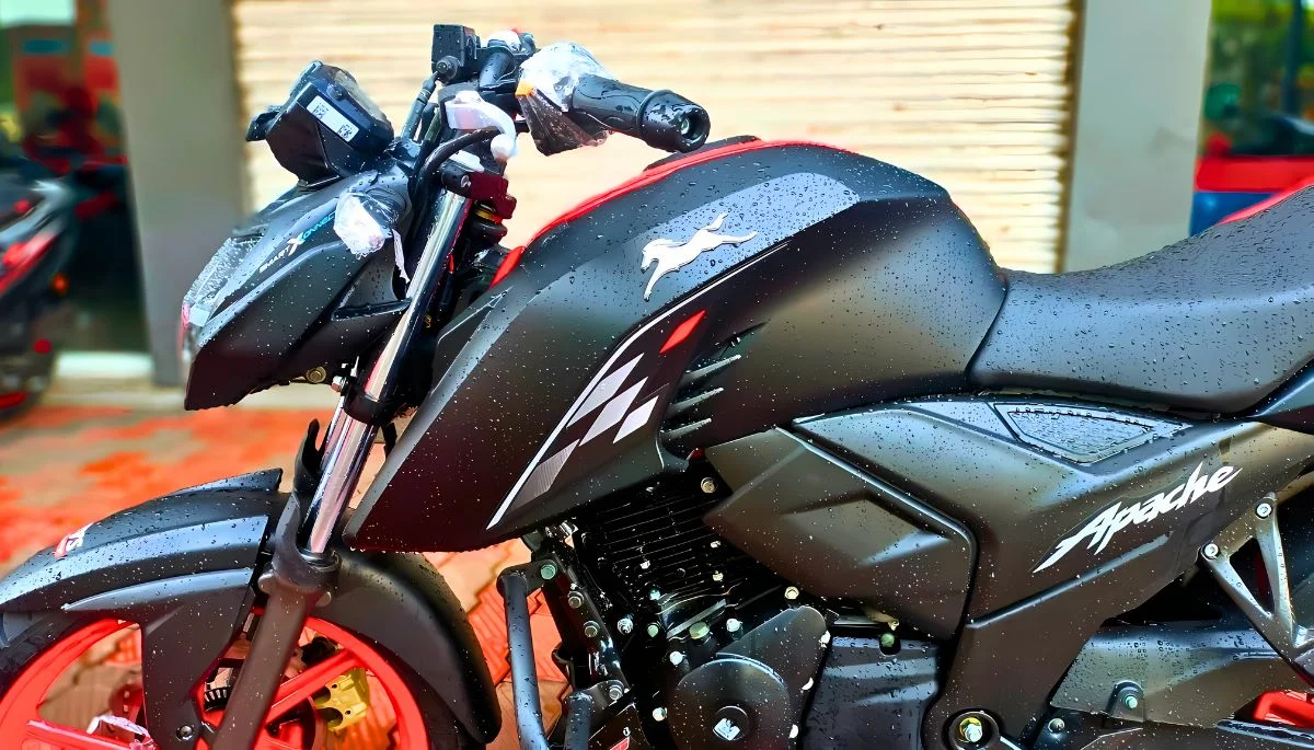 KTM की खेल खत्म करने आ रही है TVS Apache RTR 160 4V बाइक, जबरदस्त फीचर के साथ आ रहा है सिस्टम हिलाने